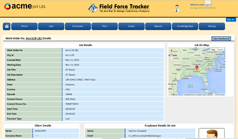 Customer Feedback Service Software 1 Workorder management software