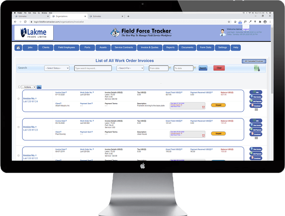 Customer Data Management Software 1 Field Service Software