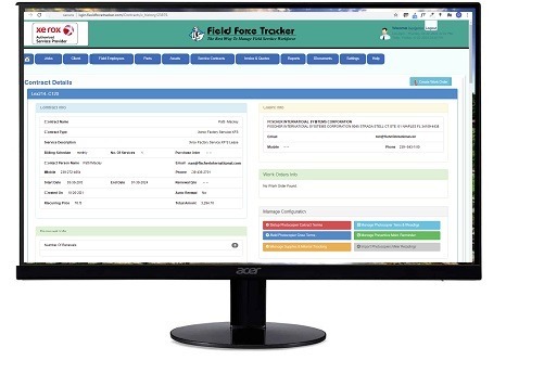 Field Force Tracker Enhances its Popular Photocopier Contract and Meter Billing Software 1 Photocopier Billimng Software