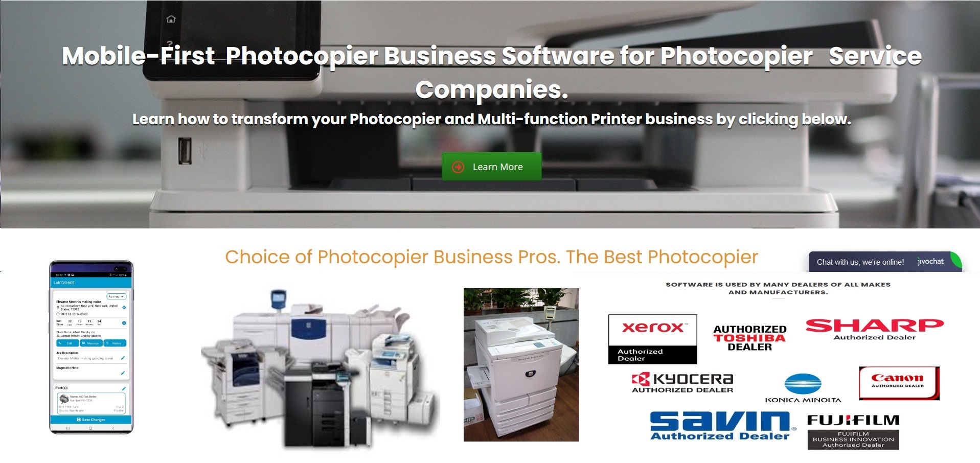 Field Force Tracker Unveils Enhanced Copier Management Functions for Copier Dealers 1 Copier Software
