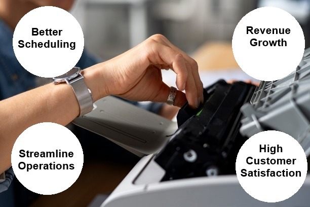 #1 Ranked Photocopier Business Software 1 Copier Service management Software