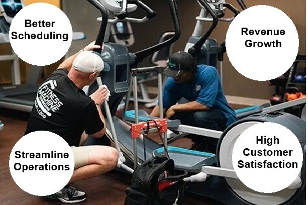 #1 Ranked Fitness Equipment Service Software 1 Fitness Equipment Repair Software