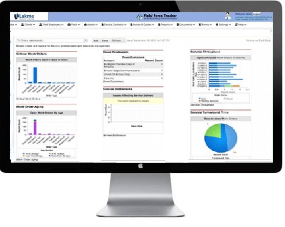 Custom Reports and Analytic Dashboards 4 Field Service Management Reporting